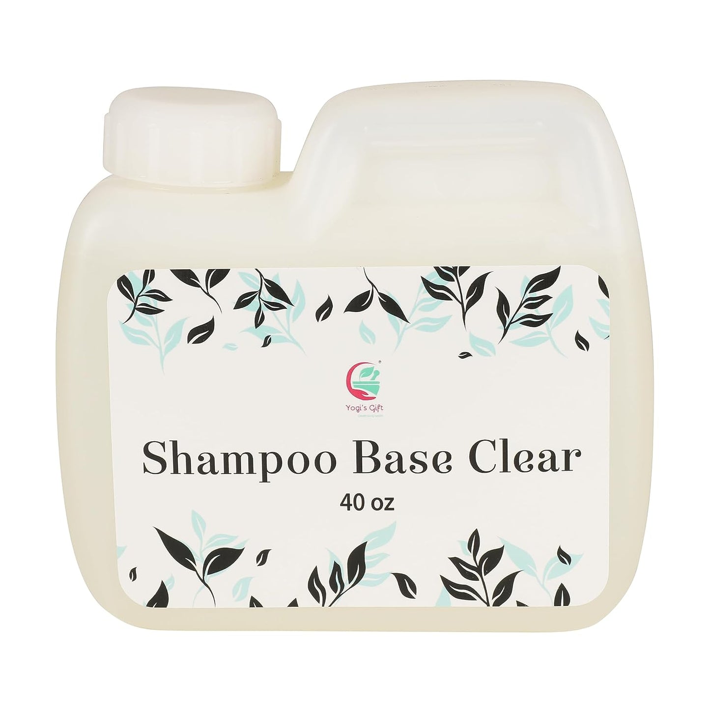 Shampoo Base Clear 40 fl oz (1.2L) | Make Your Own Shampoo | SLS and Paraben Free | Pearly White | Similar to Soap Base | By Yogi's Gift®