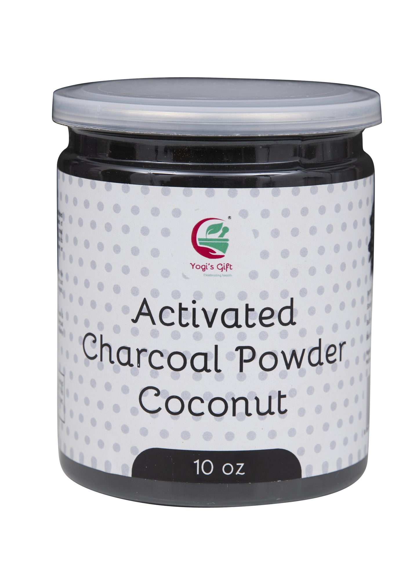 Activated Charcoal Powder Food Grade 10 oz | Perfect Particle Size for Smoothies, Teeth Whitening, Facial Mask | Coconut Shells Based | by Yogi's Gift Ā®