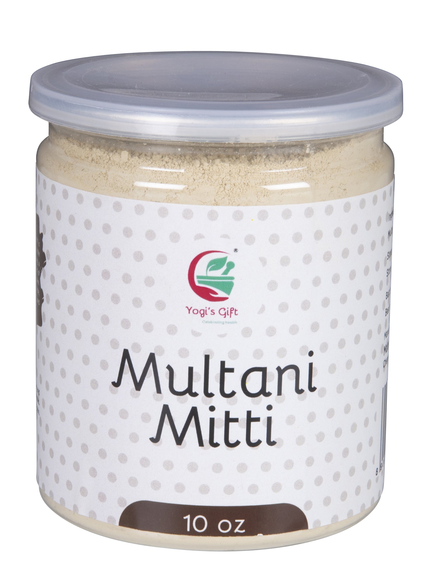 Multani Mitti Powder | Fullers Earth Clay | 100% Natural Indian Clay | Skin Tightening Face Pack, Detox Bath & Soap Making | 10 oz | By Yogi's Giftยฎ