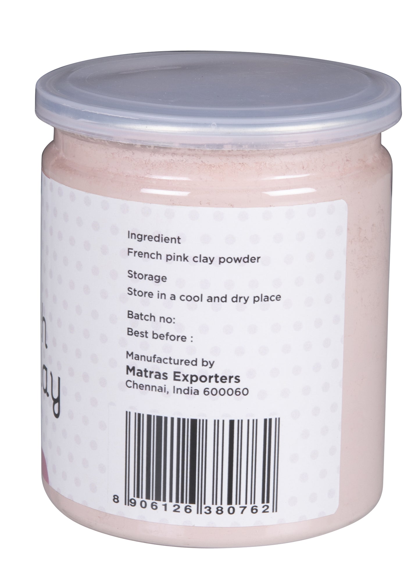 Pink Clay / Rose Clay Powder for Soap Making | 8 Oz | Fine, Gentle and Soothing Clay for Face Masks, Soaps and More | by Yogi's Gift Ā®