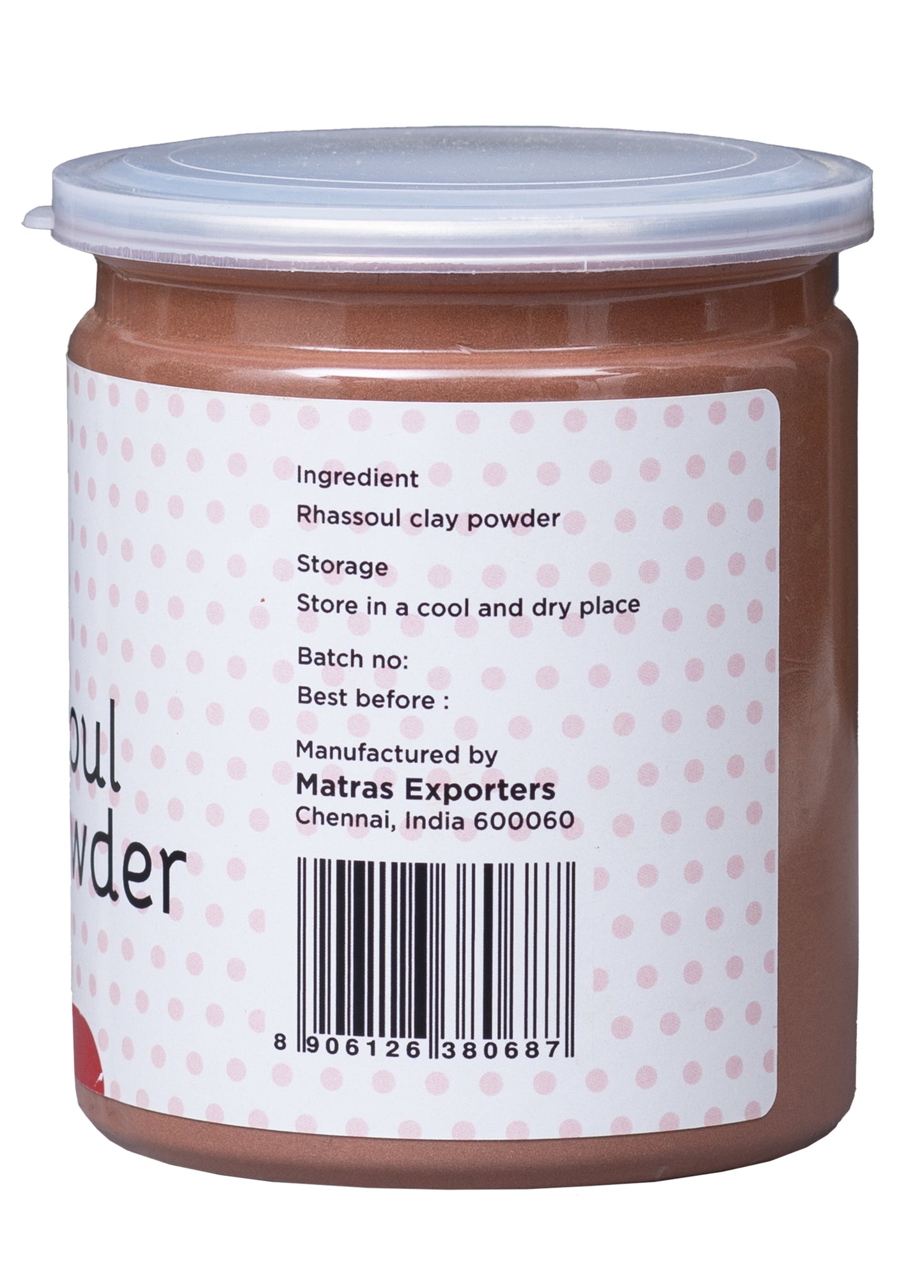 Rhassoul Clay for Hair & Face 1 LB | 100% Pure Rhassoul Clay Hair Mask Ingredient | Yogi's Giftยฎ