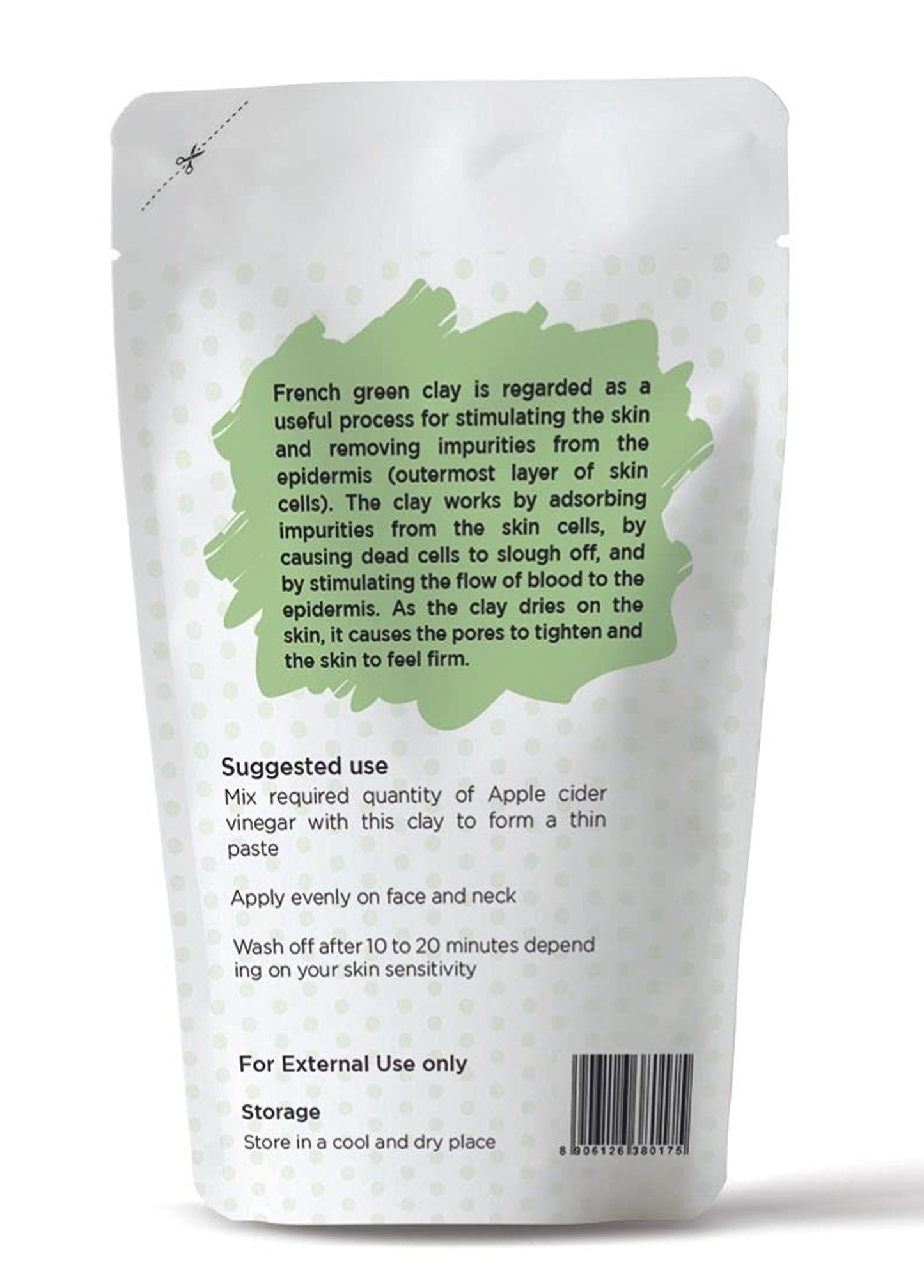 French Green Clay Powder 1 lb | Deep Facial Cleanser | Skin Softening Face Mask | Natural Detoxifying Mask | Argile Verte | Yogi's Giftยฎ
