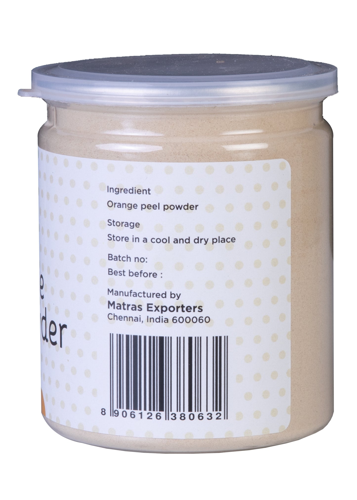 Orange Peel Powder 8 oz | 100% Natural Care For Acne, Tan & Blackheads | Effective DIY Face Mask Ingredient | Rich in Vitamin C | Yogi's Giftยฎ