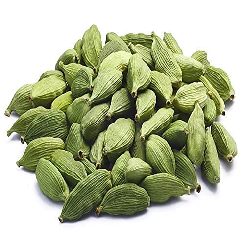 Green Cardamom Pods Whole | Cardamon 4 Oz | Flavourful Indian Spice | Fresh and Natural | Great for Coffee, Tea, Desserts and Baking | By Yogi's Gift®