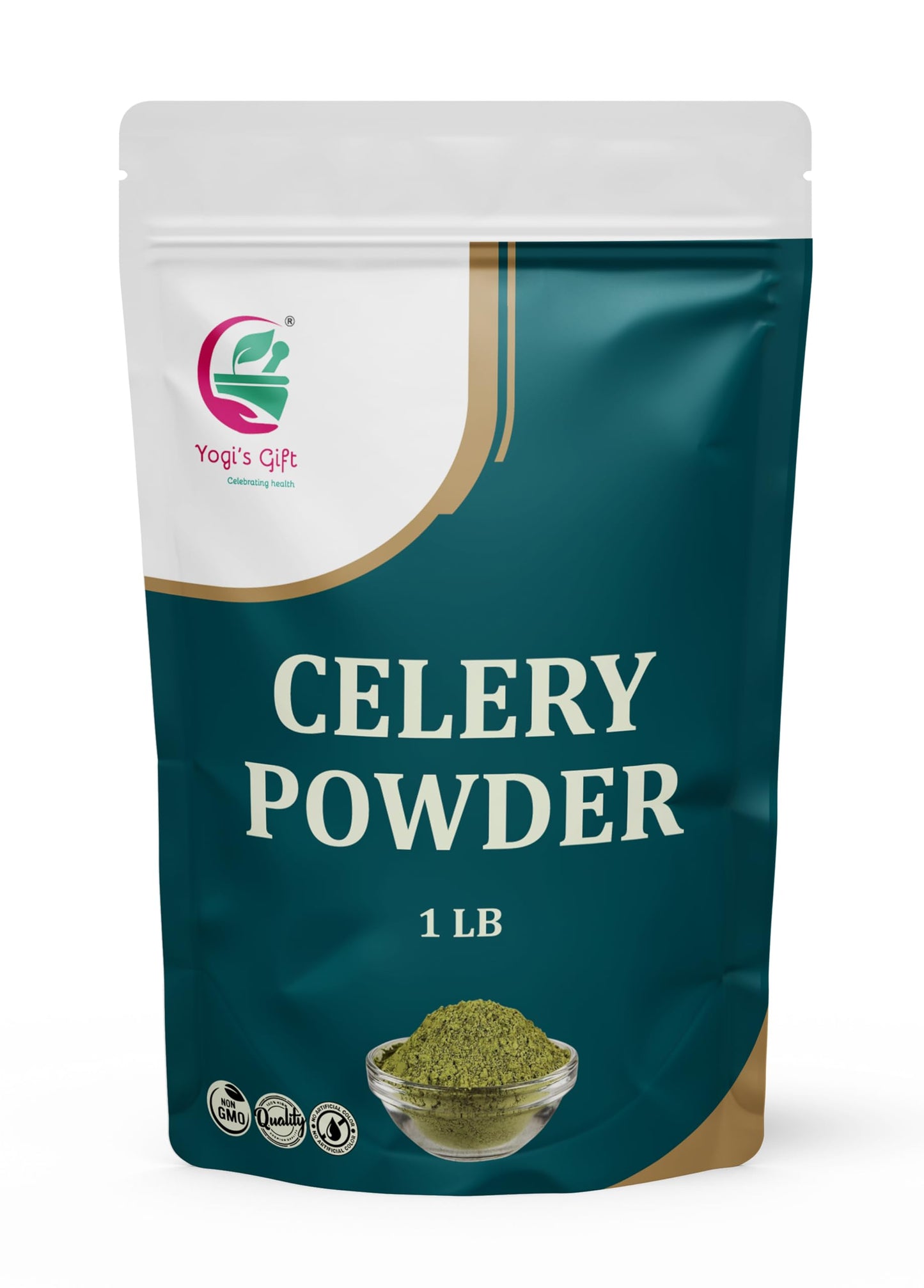 Celery Powder 1 lb – Dried Celery Powder Seasoning for Cooking, Juices & Curing – Ground Spice – 100% Pure And Natural Flavor – By Yogi’s Gift®