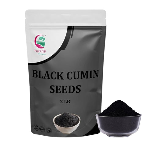 Black Cumin Seeds 2 LB , Nigella Sativa, 100% Pure & Natural, Premium Quality Kalonji Seeds, Perfect for Seasoning, Cooking, Sprouting & Herbal Uses, 2LB Bulk Pack - By Yogi’s Gift®