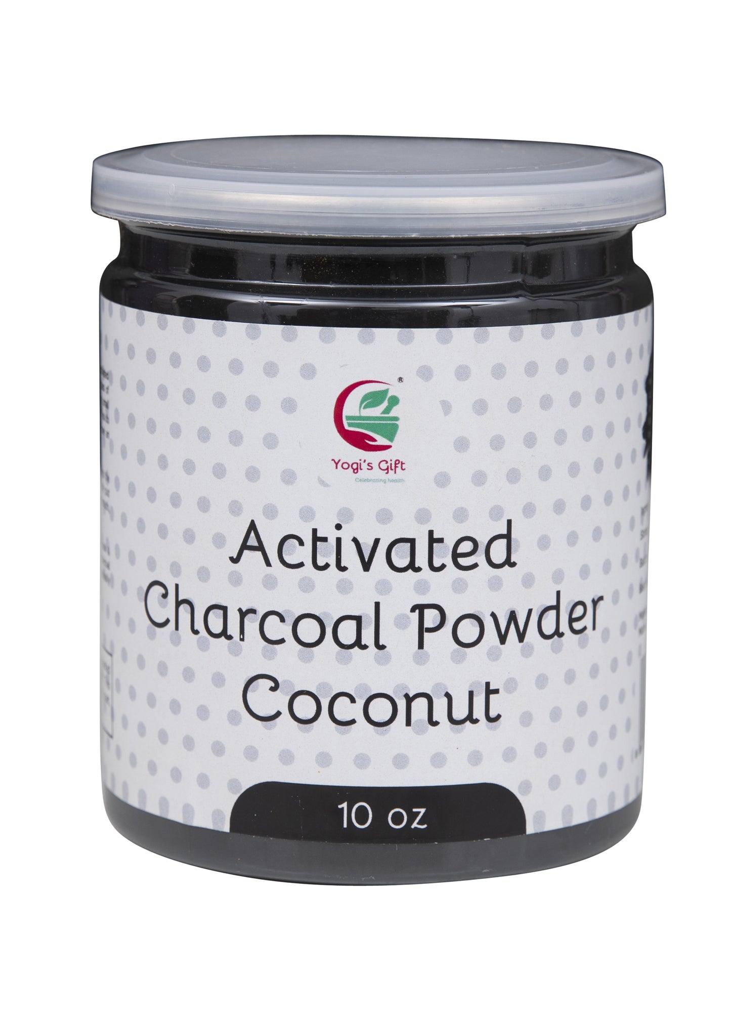 Activated Charcoal Powder Food Grade 10 oz | Perfect Particle Size for Smoothies, Teeth Whitening, Facial Mask | Coconut Shells Based | by Yogi's Gift ®
