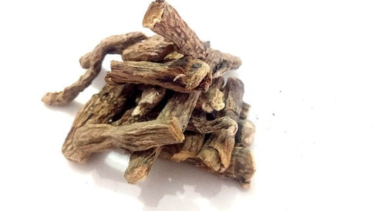 Dried calamus root whole