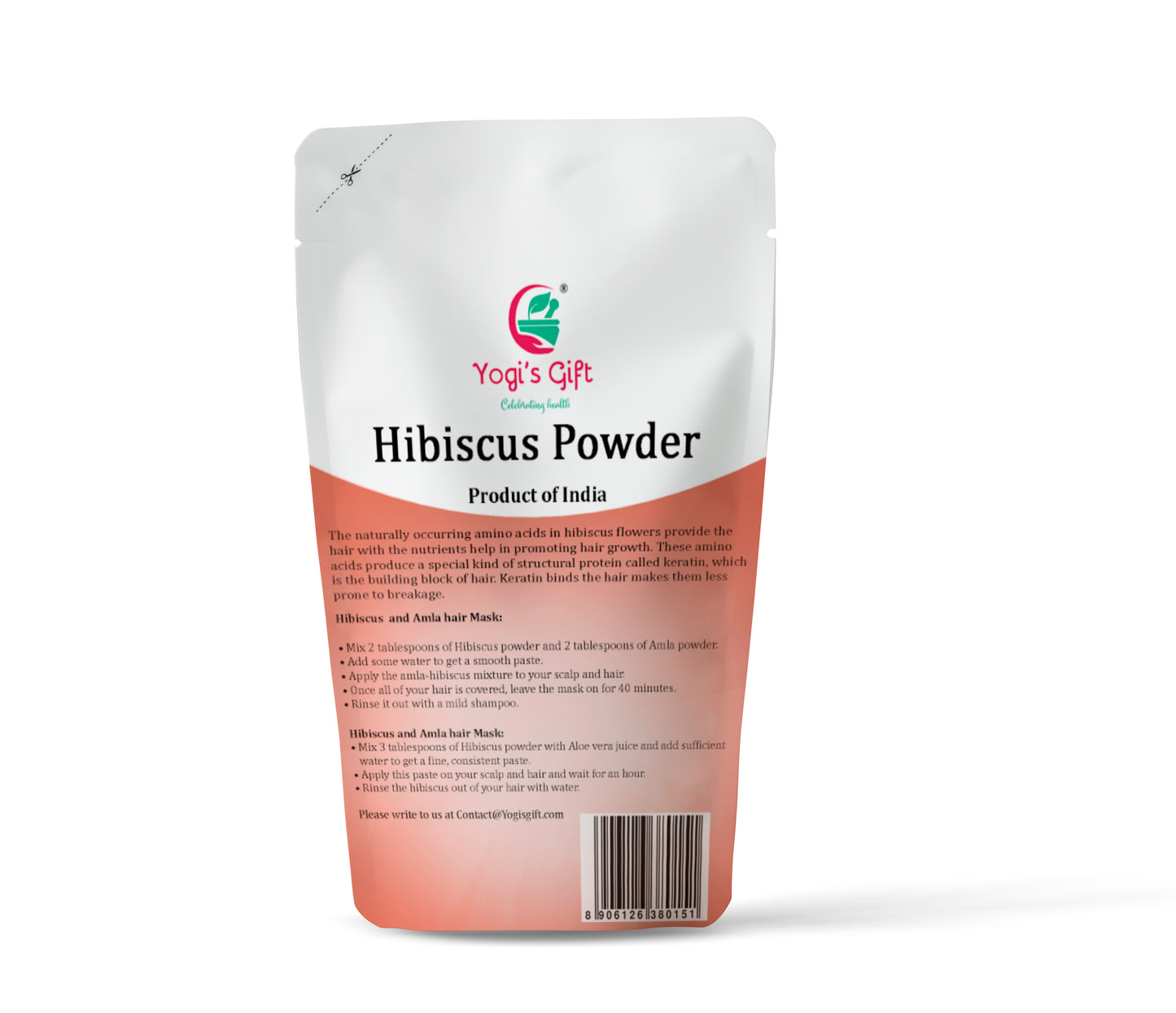 Hibiscus powder 3.5 oz | aka Hibiscus rosa-sinensis | By Yogi’s Gift