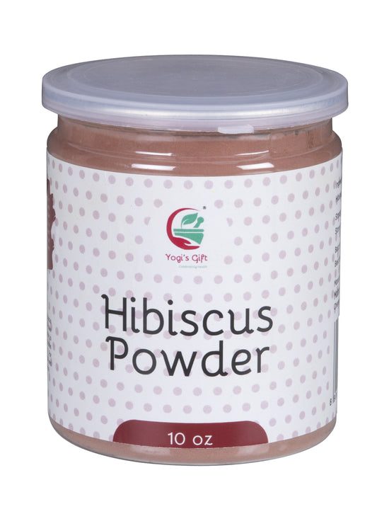 Hibiscus Powder 10 oz | 100% Natural and Pure Hibiscus Powder for Hair Growth | by Yogi's Gift®