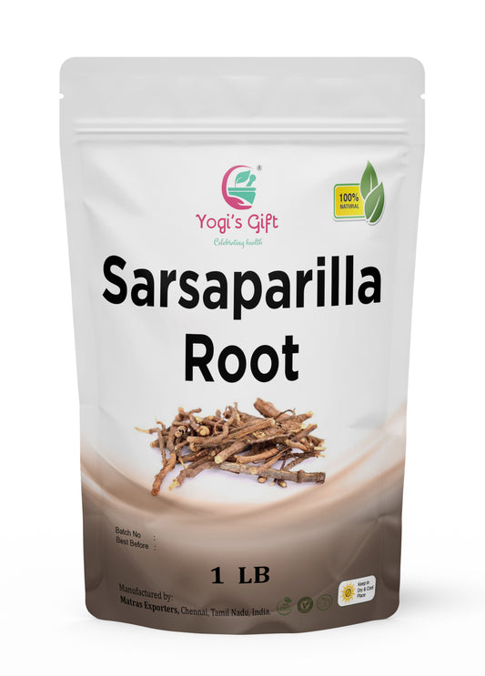 Sarsaparilla Root Whole 1 LB | Indian Sarsaparilla | Hemidesmus indicus | Yogi's Gift®