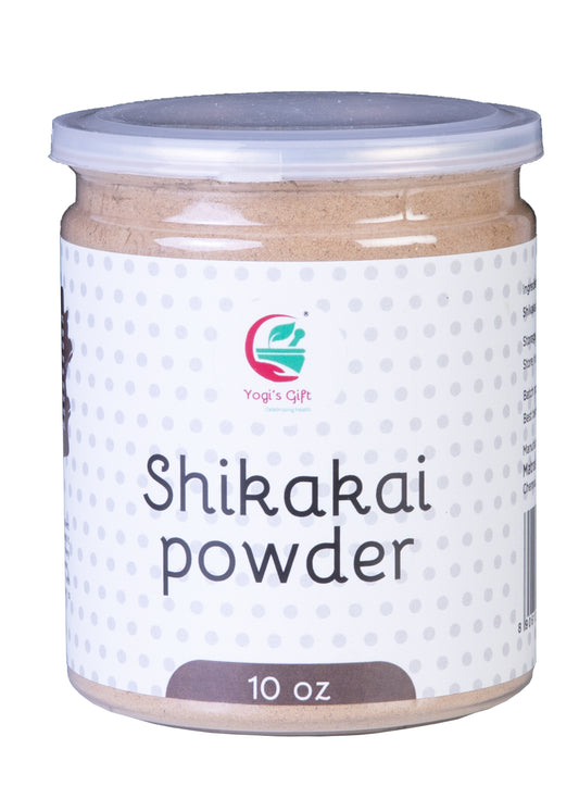 Shikakai Powder 10 oz | Clean You Hair Naturally | 100% Natural Hair Wash Powder | Shikakai Powder for Hair | Yogi's Gift®