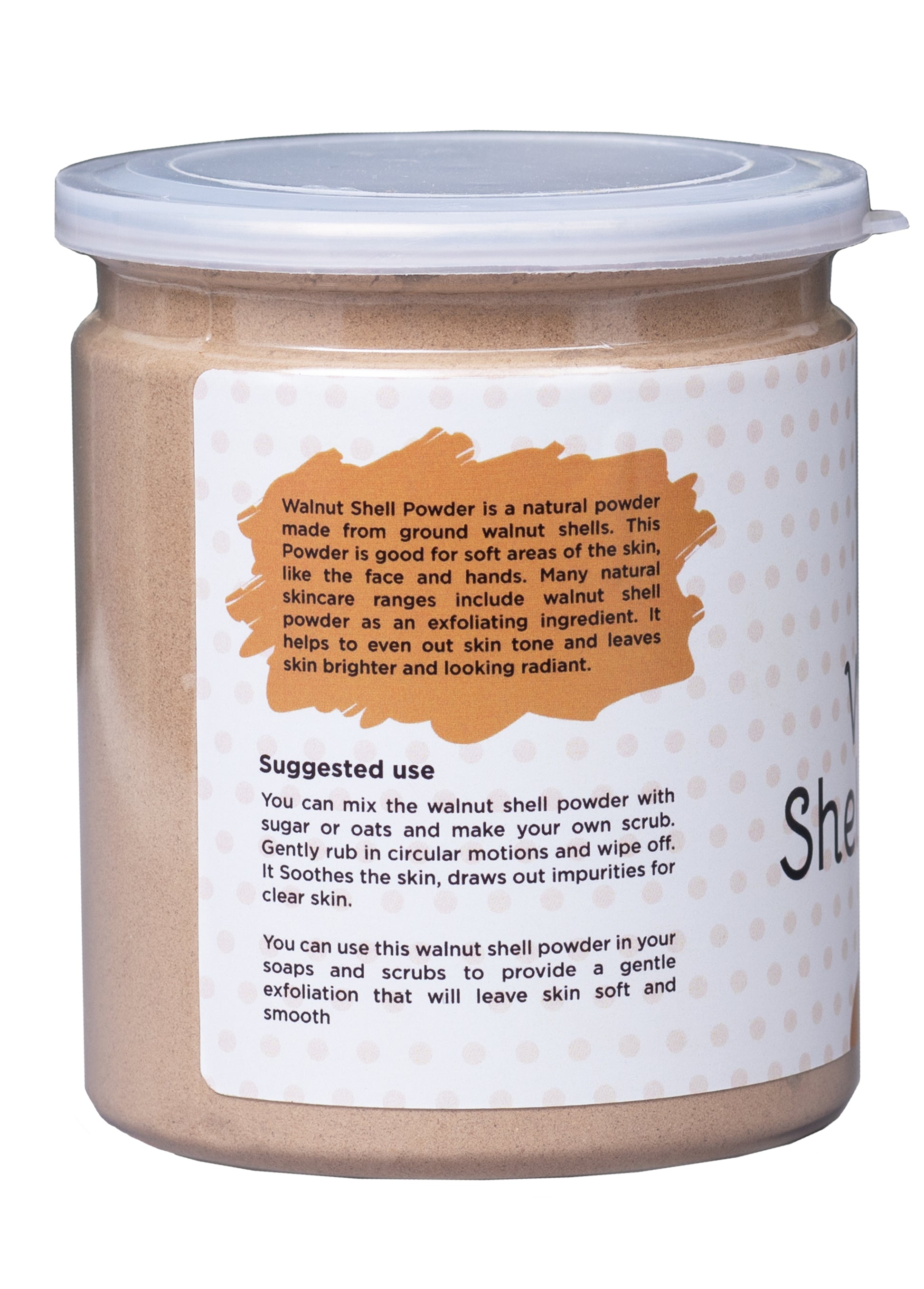 Kaggu Shell Powder Ground Walnut Shells 8 oz / Walnut Shell Powder | Great for Face Scrub ...
