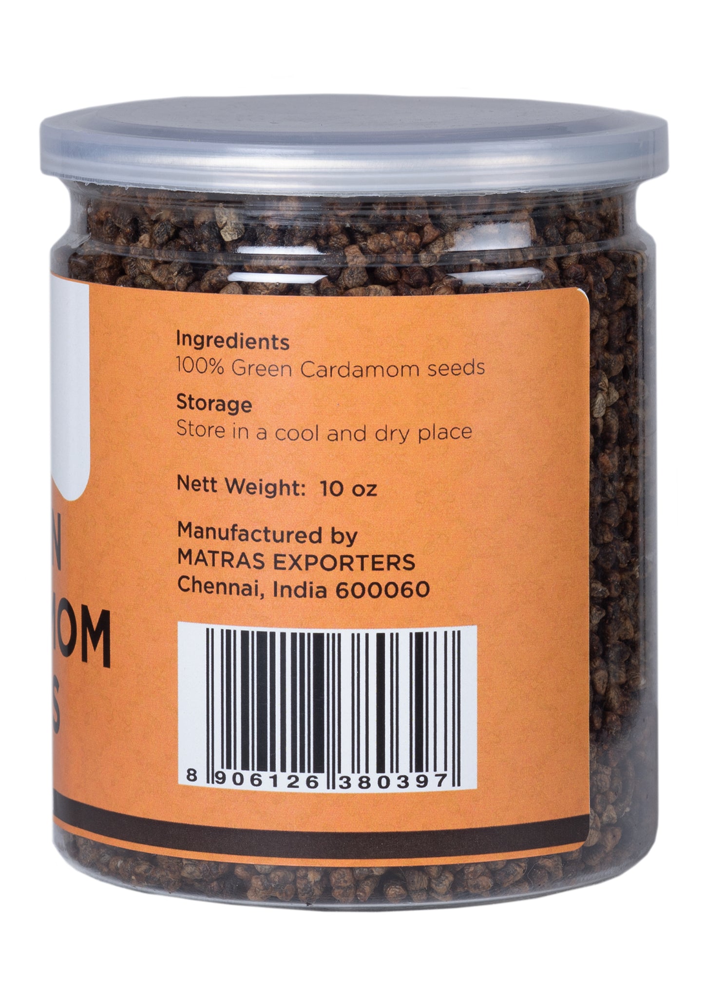 Cardamom Seeds | 10 oz | Fresh & Fragrant Rich Cardamon Seeds | Great for Coffee, Tea, Desserts and Baking | Yogi's Gift®